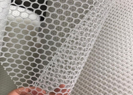 maglia espelsa bianca di rete di plastica del foro di 1.2mm