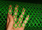 maglia di plastica 0.1cm Apeture di verde del certificato Iso9001 di 20mmx20mm