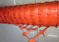 Recinto arancio Netting Width del LDPE di 40mm x di 70 1m