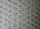 300g/M2 10mmx10mm Mesh Netting Aquatic Breed Hexagonal di plastica bianco